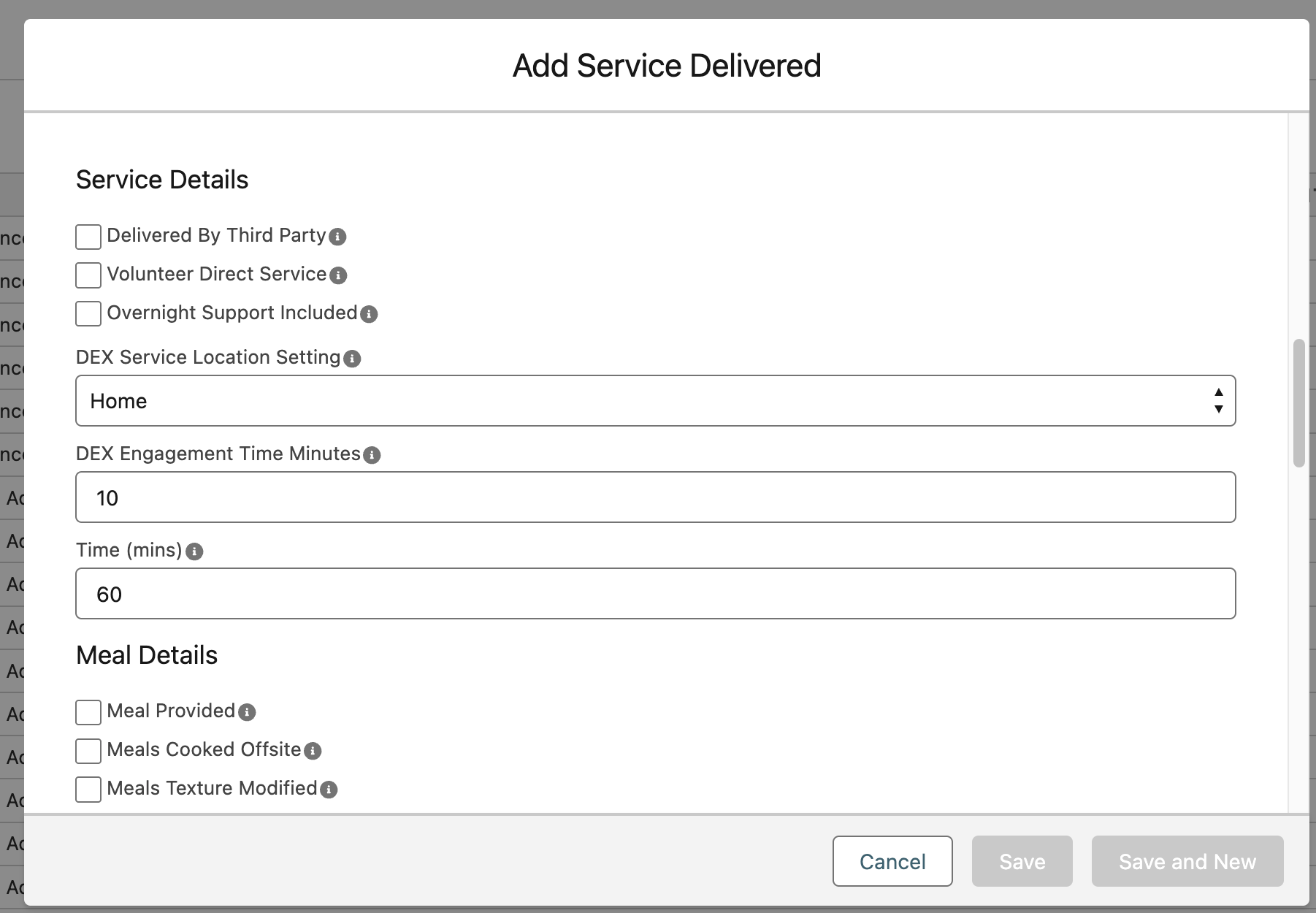 DEX Stage 3 SDE Service_Details