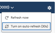 refresh console