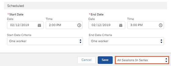 Update all sessions
