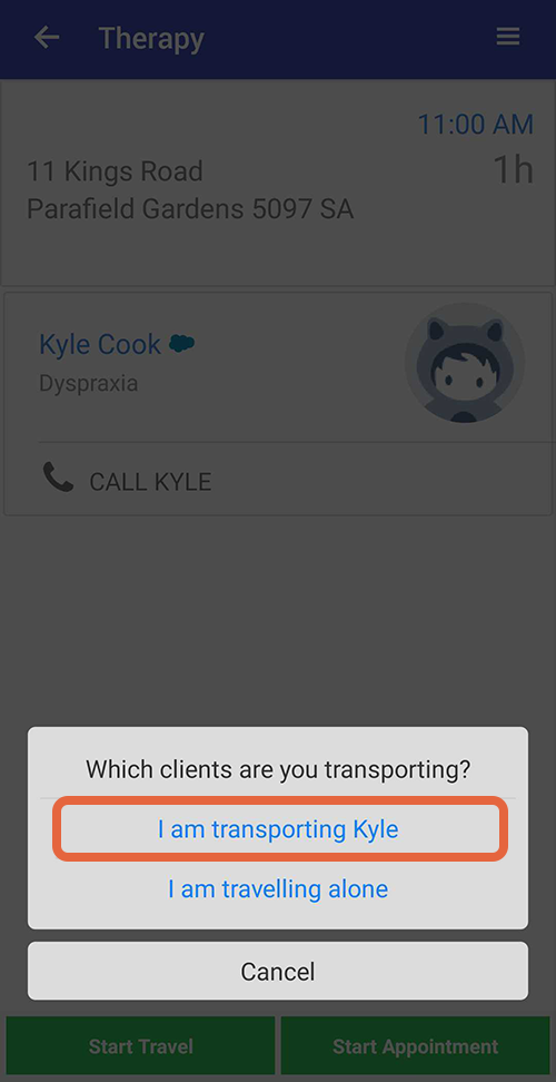transport client