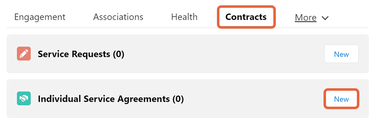 new contract