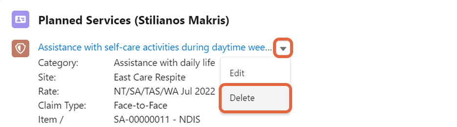 Select Delete