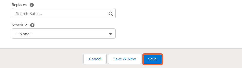 rate screen save button