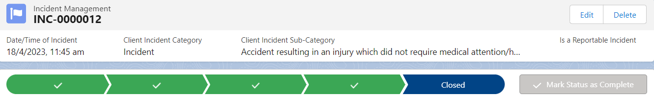 process pathway complete