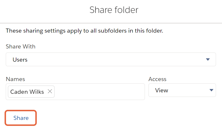 share folder
