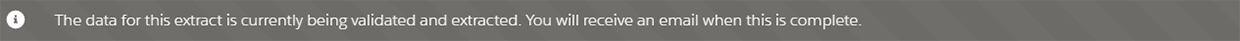 DEX extract validation