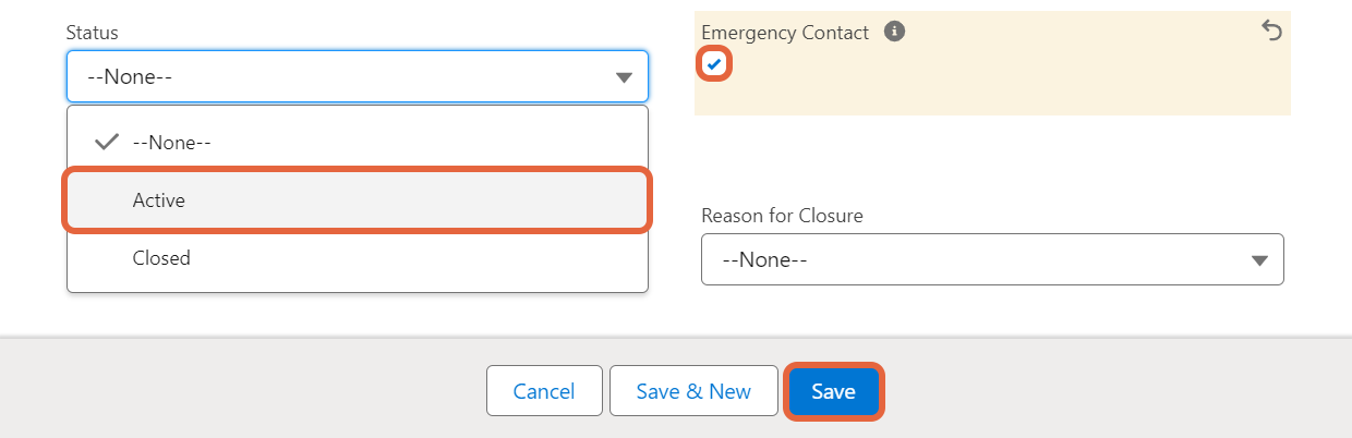 Associated provider status